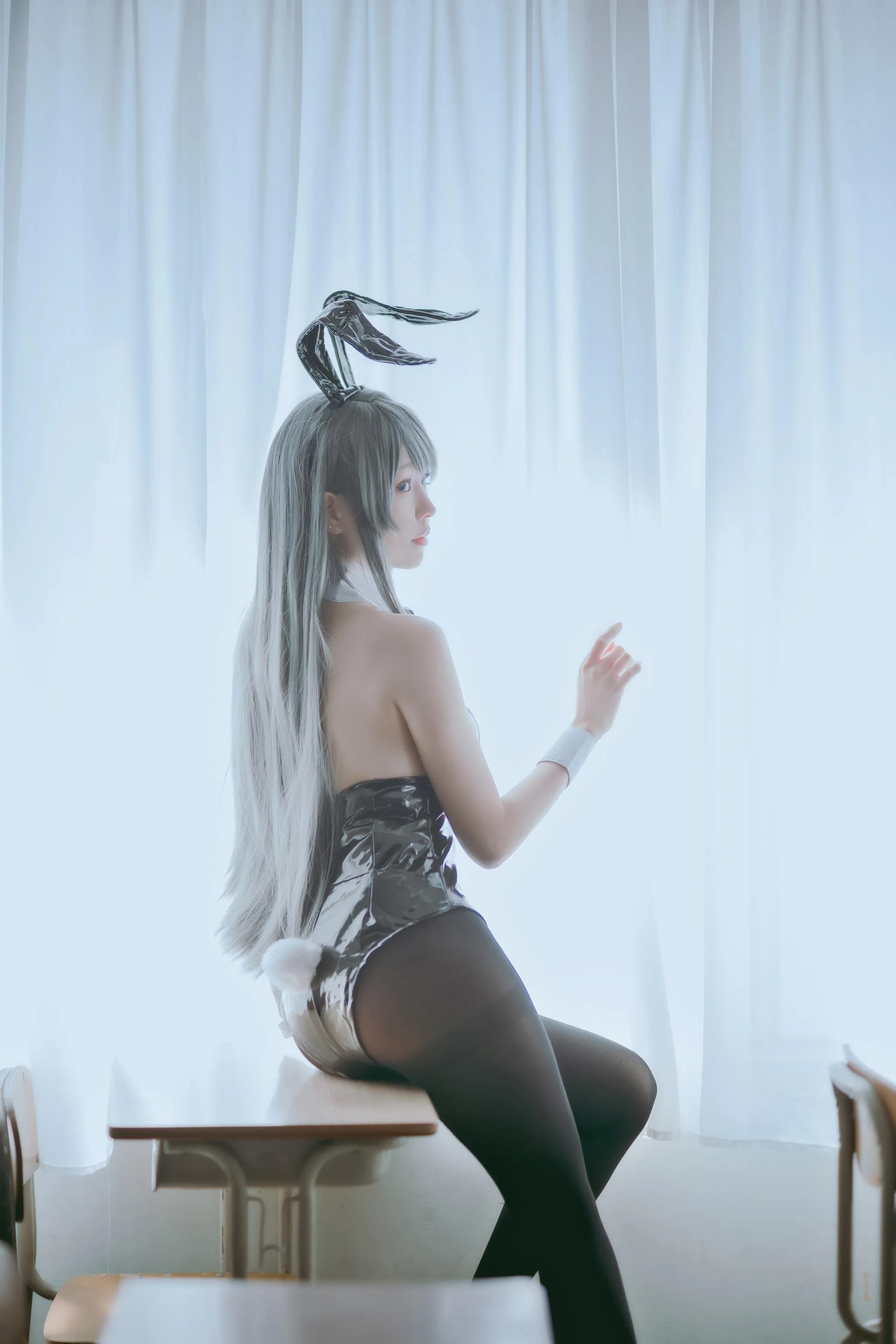 ElyEE子 – NO.84 麻衣學姊 [50P]插图8